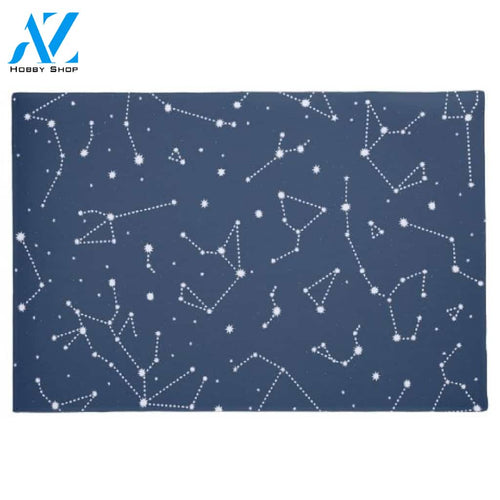 Constellations Zodiac Doormat Welcome Mat House Warming Gift Home Decor Funny Doormat Gift Idea