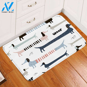 Cool Dachshunds Door Mat