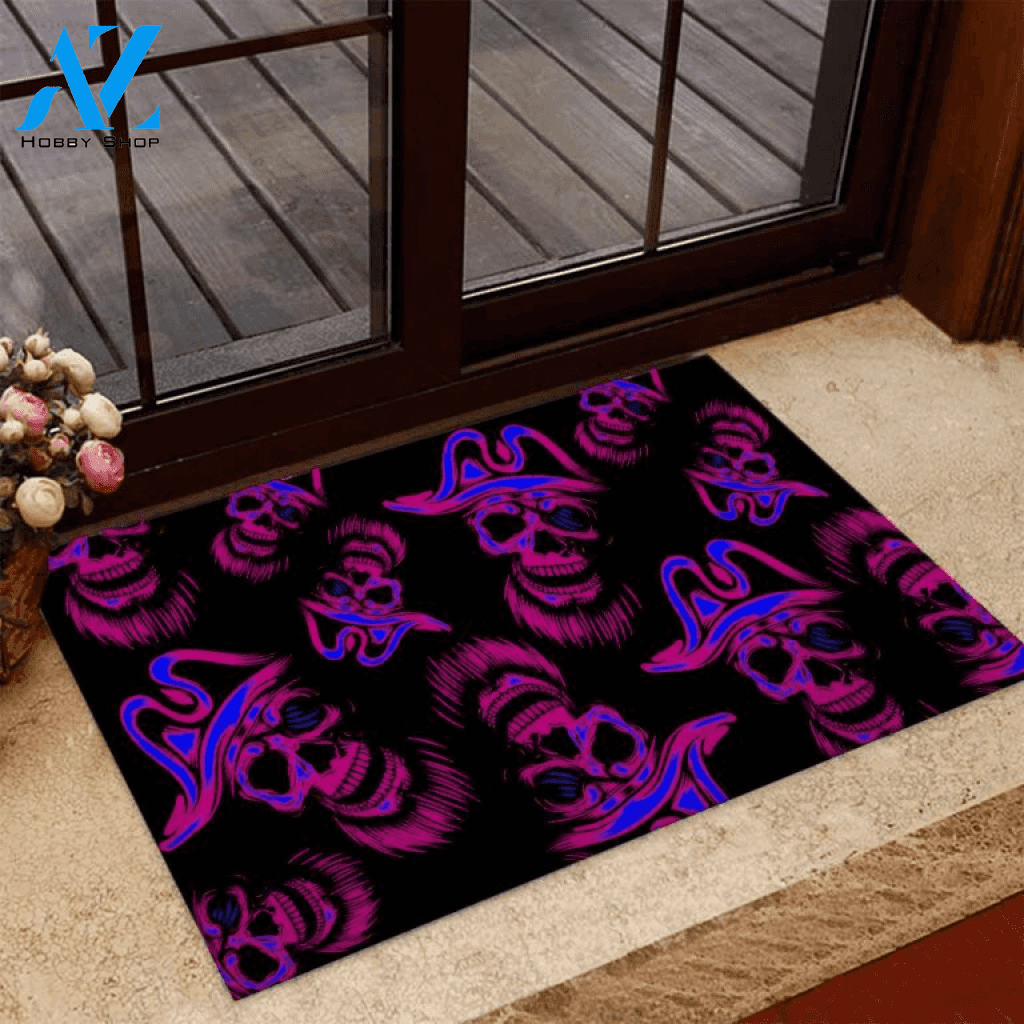 Cool Skull Pirate Doormat | Welcome Mat | House Warming Gift