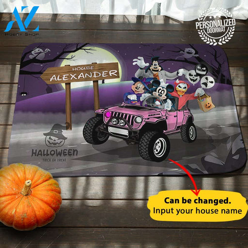 Coolest Halloween Personalized Doormat