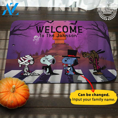 Coolest Halloween Personalized Doormat