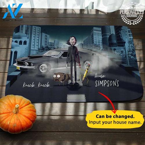 Coolest Halloween Personalized Doormat