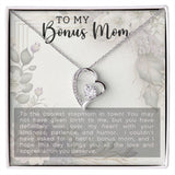 Coolest Stepmother - Forever Love Heart Necklace