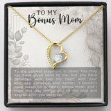 Coolest Stepmother - Forever Love Heart Necklace