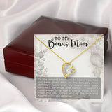 Coolest Stepmother - Forever Love Heart Necklace