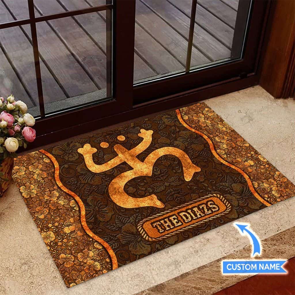 Coqui Frog Personalized Custom Name Doormat Welcome Mat