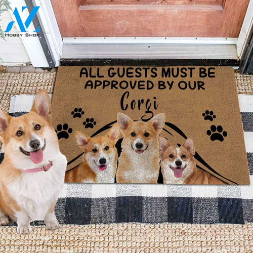 Corgi Approved Doormat Home Decor – Doormat