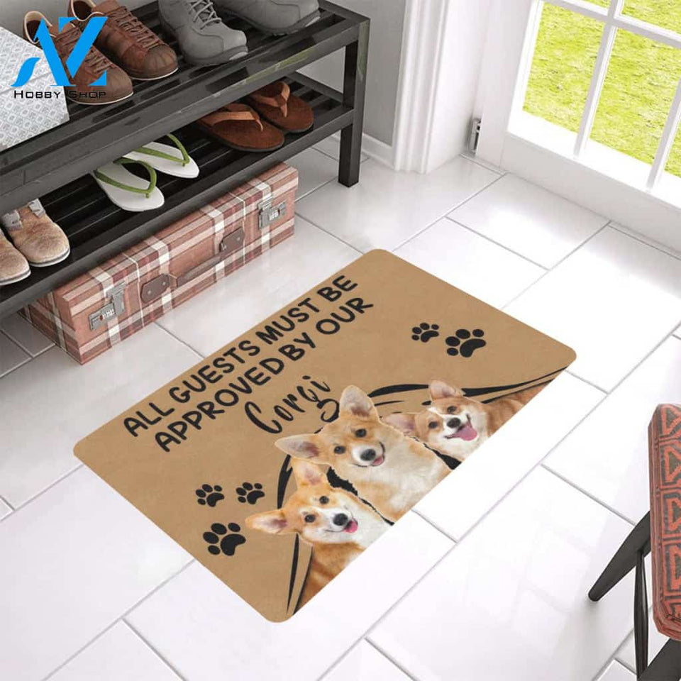 Corgi Approved Doormat Home Decor – Doormat
