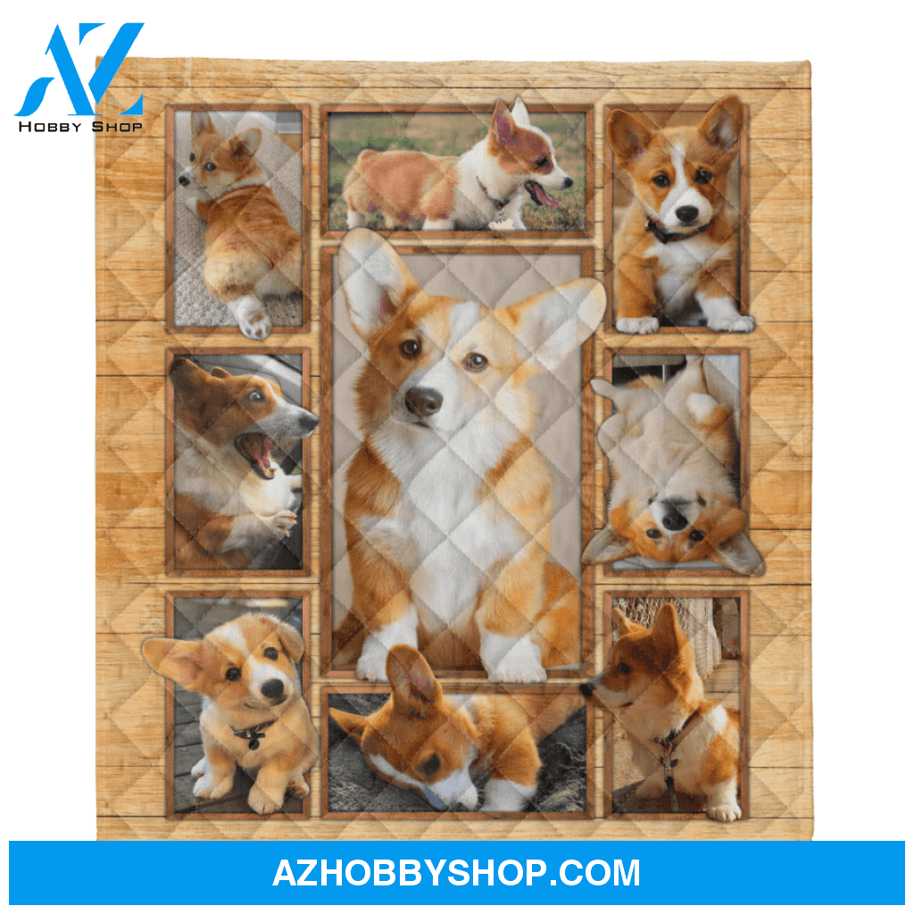 Corgi Blanket, Corgi 3D Dog Blanket Gift For Corgi Dog Lovers