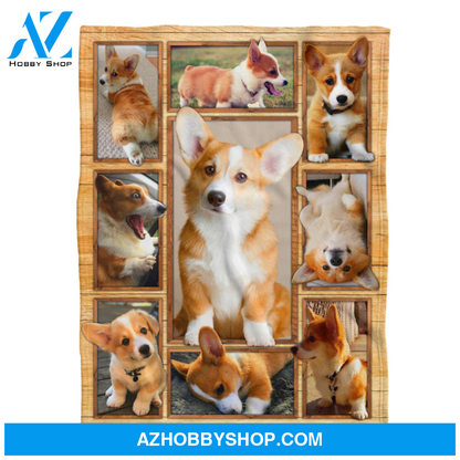 Corgi Blanket, Corgi 3D Dog Blanket Gift For Corgi Dog Lovers
