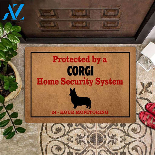 Corgi Easy Clean Welcome DoorMat | Felt And Rubber | DO3207
