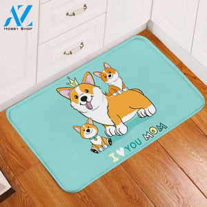 Corgi Fam Door Mat