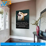 Corgi Just A Dog Canvas Prints Wall Art - Matte Canvas