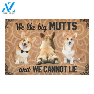 Corgi We Cannot Lie Doormat Indoor And Outdoor Mat Entrance Rug Sweet Home Decor Housewarming Gift Gift For Friend Family Stem Feminist