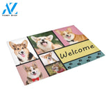 Corgi Welcome Doormat Indoor And Outdoor Mat Entrance Rug Sweet Home Decor Housewarming Gift Gift For Friend Family Stem Feminist