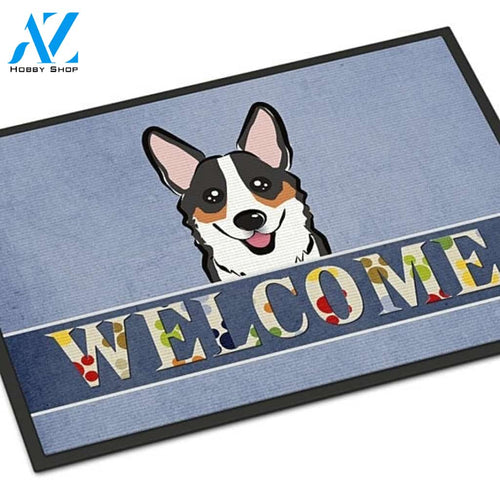 Corgi Welcome Doormat Indoor And Outdoor Doormat Warm House Gift Welcome Mat Birthday Gift For Corgi Lovers