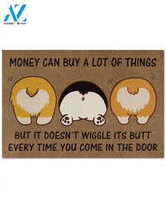 Corgi Wiggle Funny Indoor And Outdoor Doormat Warm House Gift Welcome Mat Gift For Corgi Lovers Gift For Dog Lovers