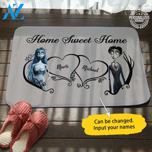 Corpse Bride Personalized Doormat