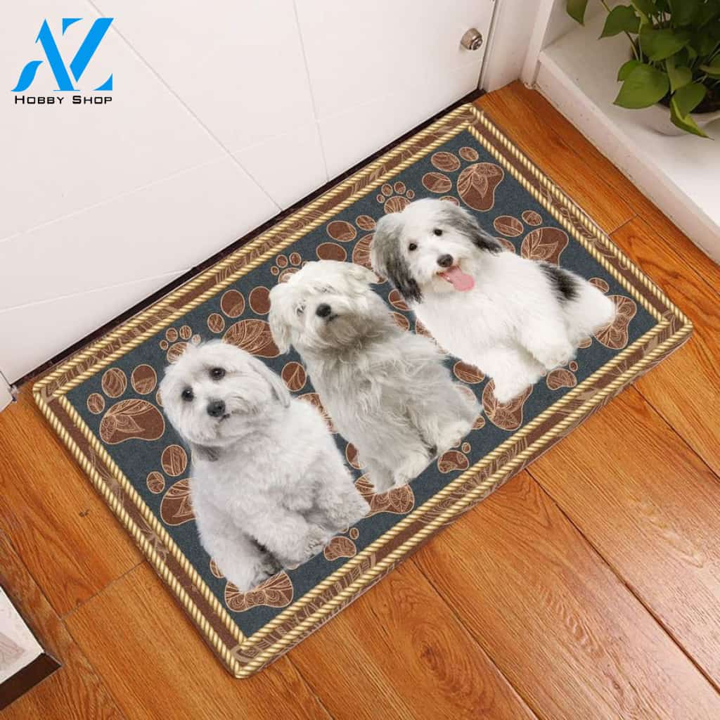 Coton De Tular Flower Paw Doormat