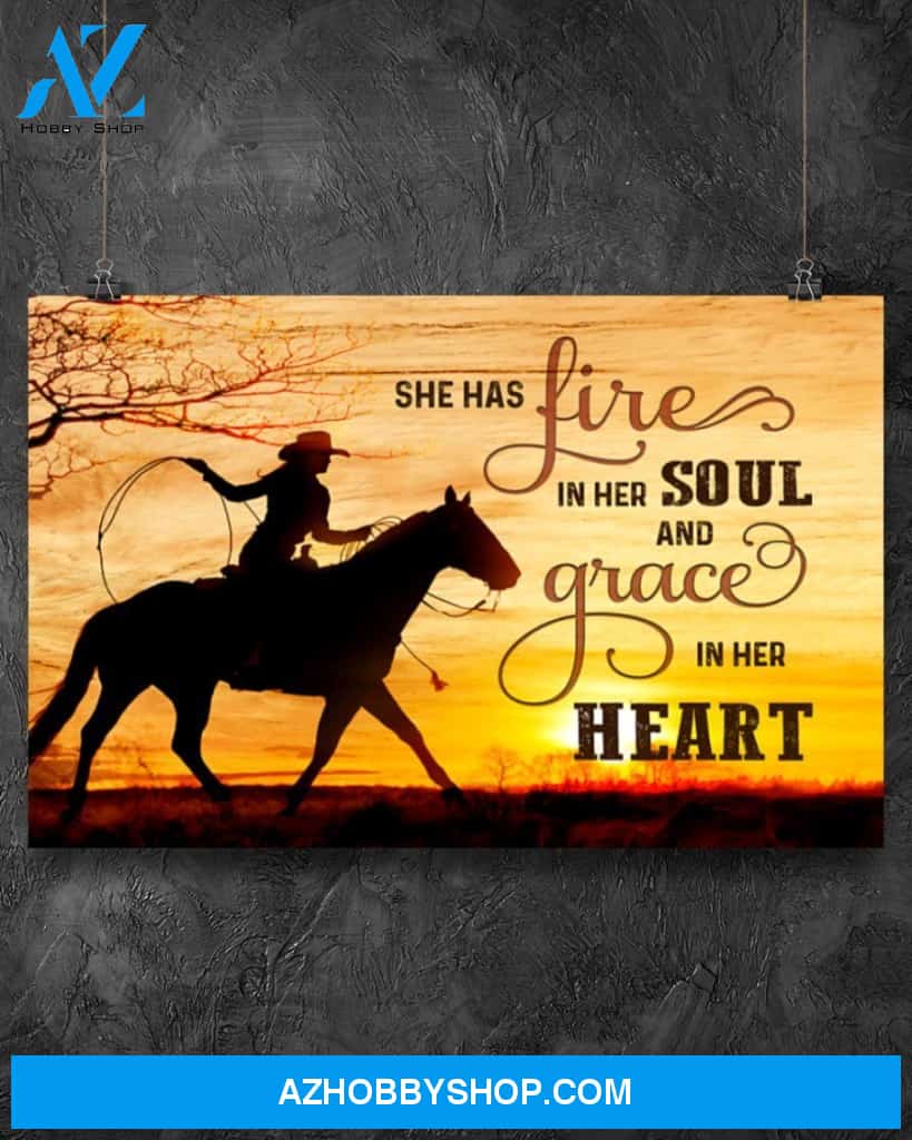 Country Girl Art Canvas Art Prints, Wall Decor Visual Art
