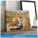 Country Road Hummingbird Wall Art Canvas