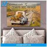 Country Road Hummingbird Wall Art Canvas