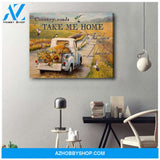 Country Road Hummingbird Wall Art Canvas