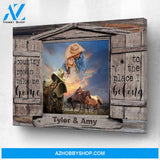 Country Roads Take Me Home Personalized Photo Memorial Canvas, Canvas Wall Art Gift for Remembrance
