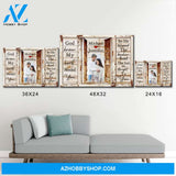 Couple Doors Saying 12 Premium Canvas