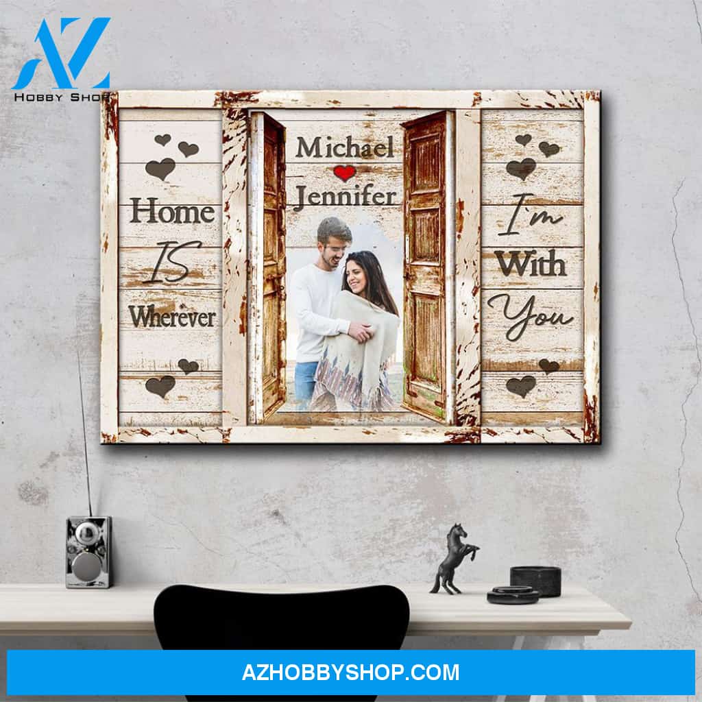 Couple Doors Saying 10 Premium Canvas
