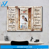Couple Doors Saying 9 Premium Canvas