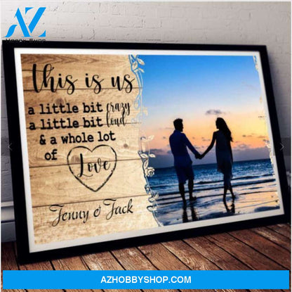 Couple This Is Us Personalized Poster