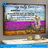 Couple - You are my great life partner - Landscape Canvas Prints - Wall Art