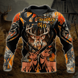 Hunting Gifts Deer Hunting Gifts Deer Hunting All Over Printed US Unisex Size Hoodie