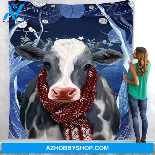 Cow Blanket, Gift For Cow Lovers