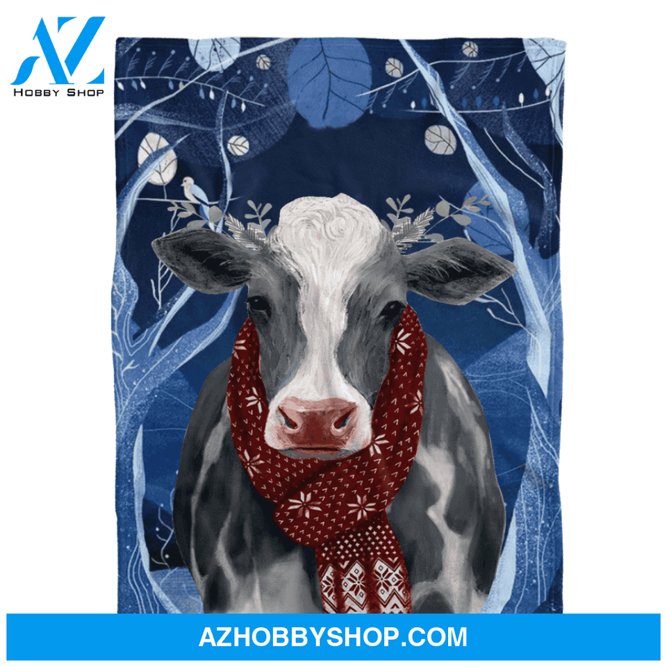 Cow Blanket, Gift For Cow Lovers