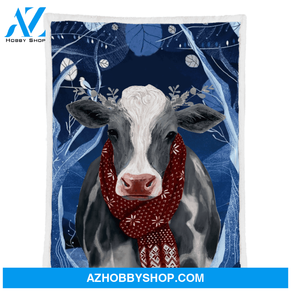 Cow Blanket, Gift For Cow Lovers