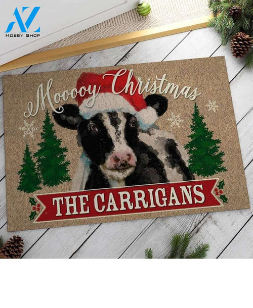 Cow Christmas CLH300909D Doormat