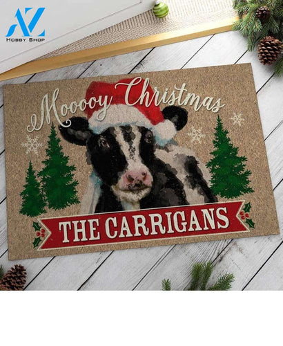 Cow Christmas CLH300909D Doormat