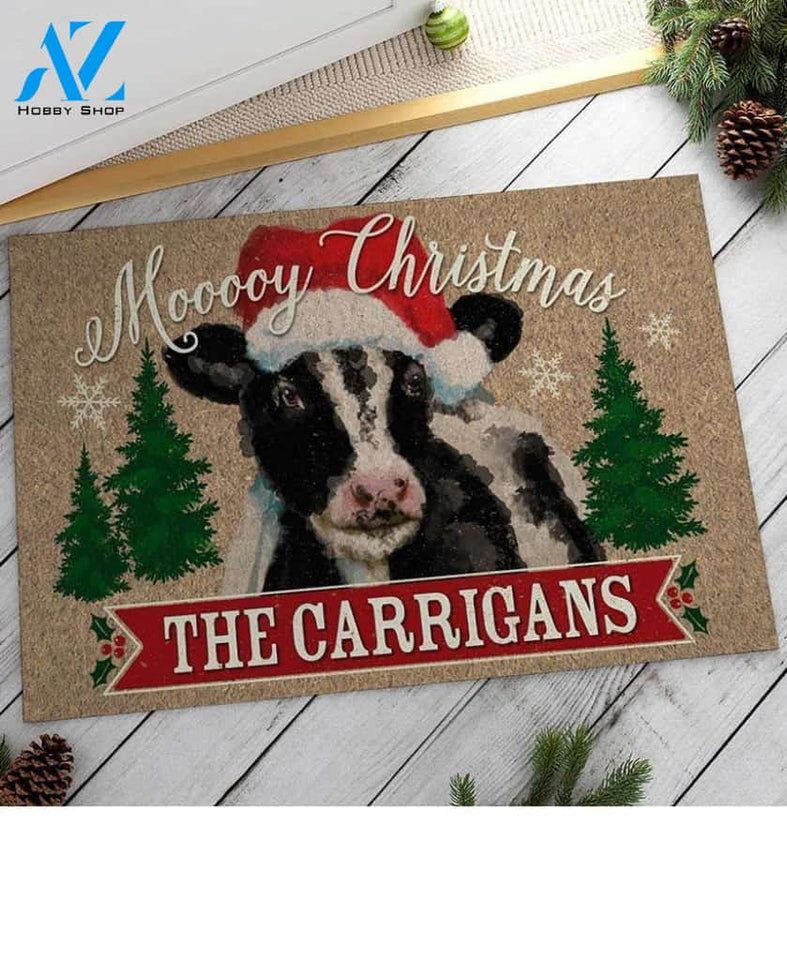 Cow Christmas CLH300909D Doormat