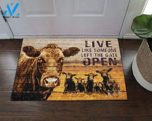 Cow Doormat