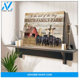 Cow Farm Premium Canvas Wall Art, Wall Decor Visual Art