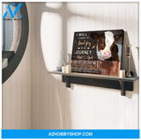 Cow Farm Premium Canvas Wall Art, Wall Decor Visual Art - I Choose To Find Joy In The Journey Premium Canvas