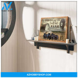 Cow Farm Premium Canvas Wall Art, Wall Decor Visual Art - The Lord Is On My Side I Will Not Fear Premium Canvas