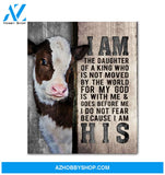 Cow I Am His Canvas Wall Art Unique Gifts