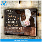 Cow I Will Choose Canvas Wall Art Unique Gifts