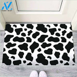 Cow Print Door Mat