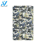 Cow Watercolor Print Pattern Rubber Doormat
