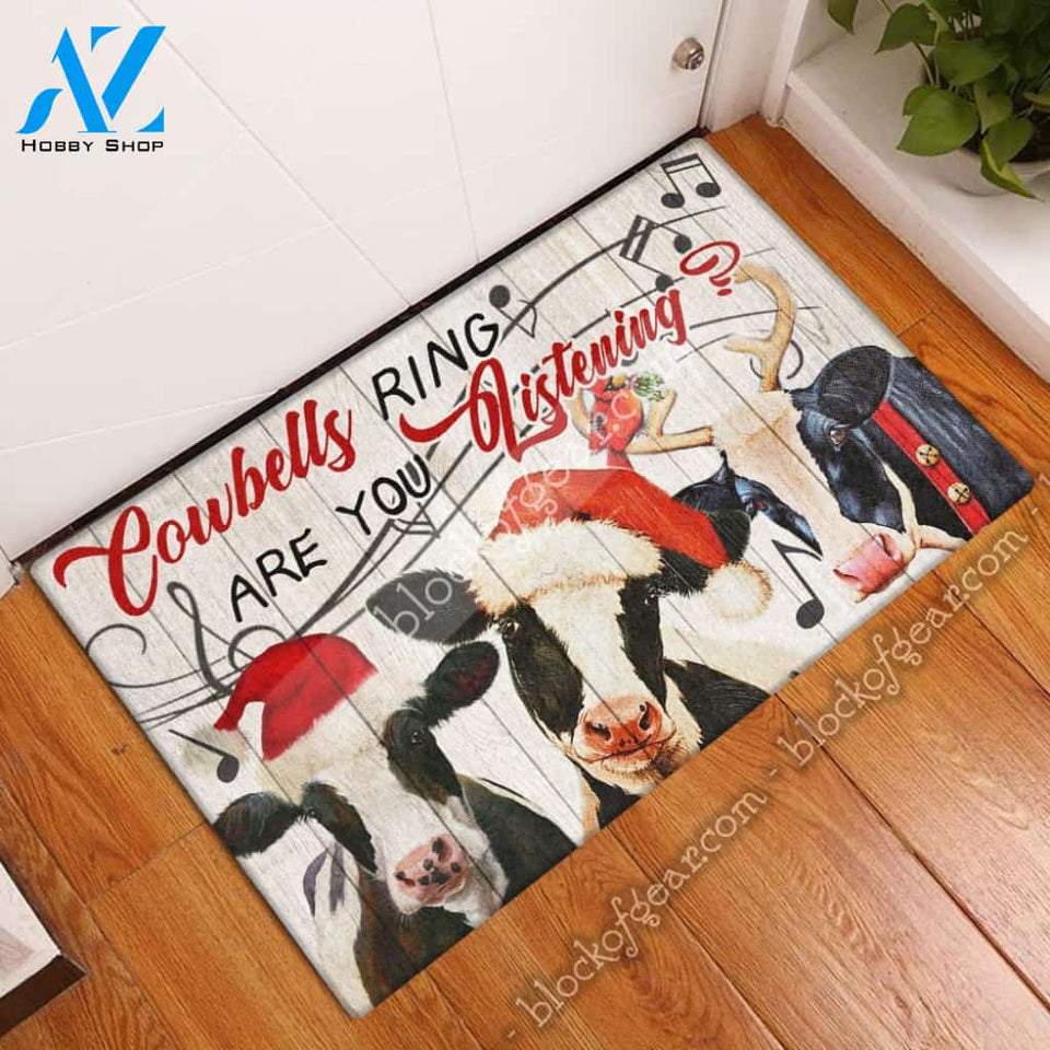 Cowbells Ring Doormat
