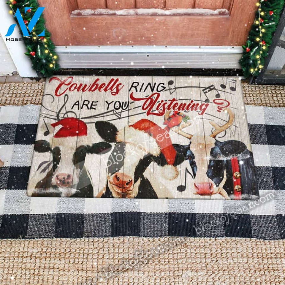 Cowbells Ring Doormat